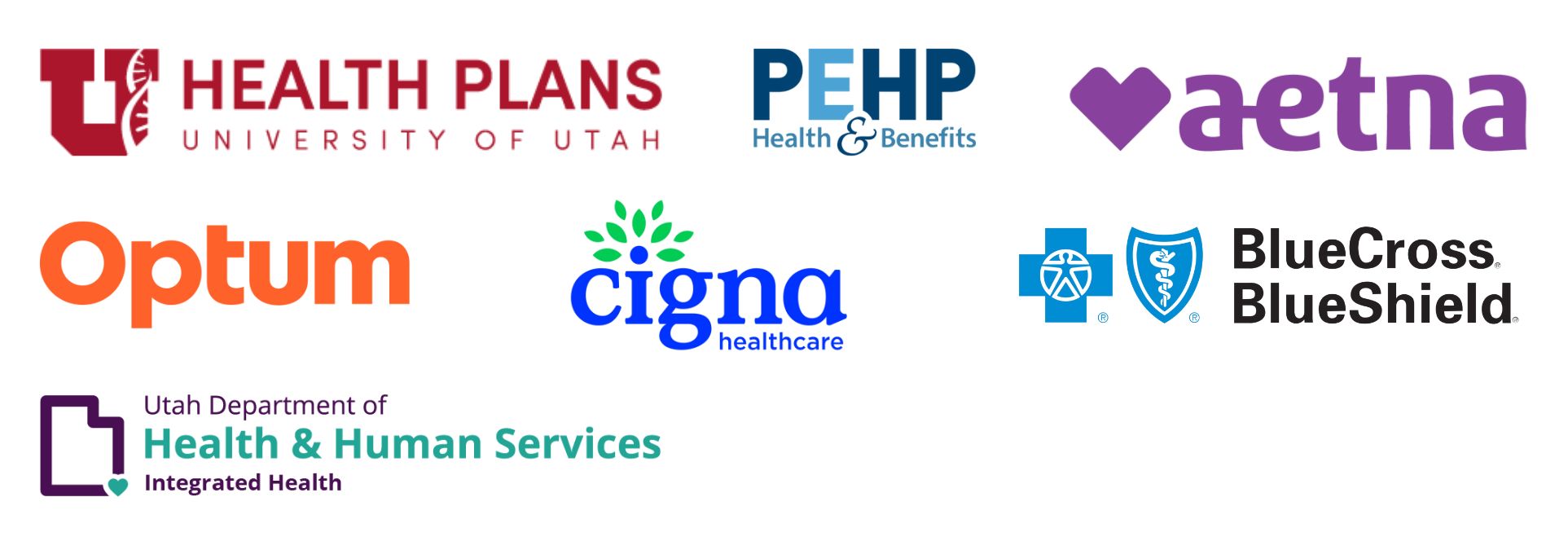 Recovery Behavioral Health Insurance Logos